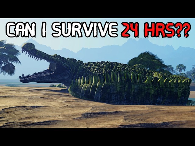 I Spent 24 HOURS as a Deinosuchus In Prior Extinction...