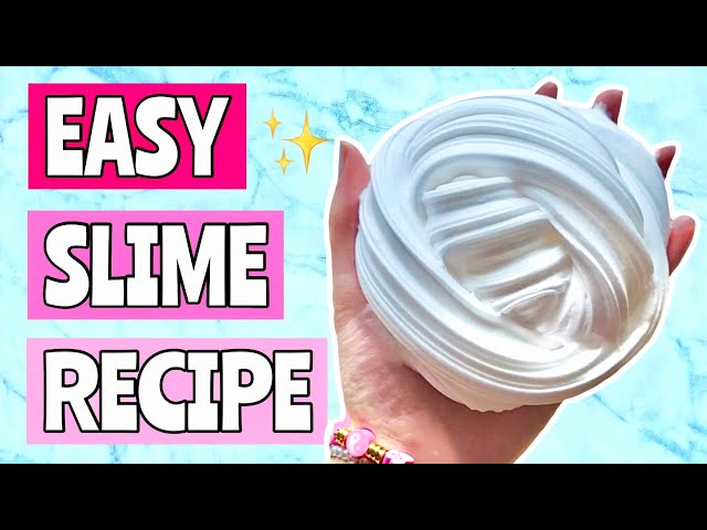 HOW TO MAKE SLIME! 💦 *EASY Slime Tutorial* With Ingredients at Home! ✨ Updated 2025
