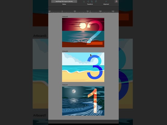 AFFINITY DESIGNER Export multipage PDFs #affinitydesigner #affinity #graphicdesign