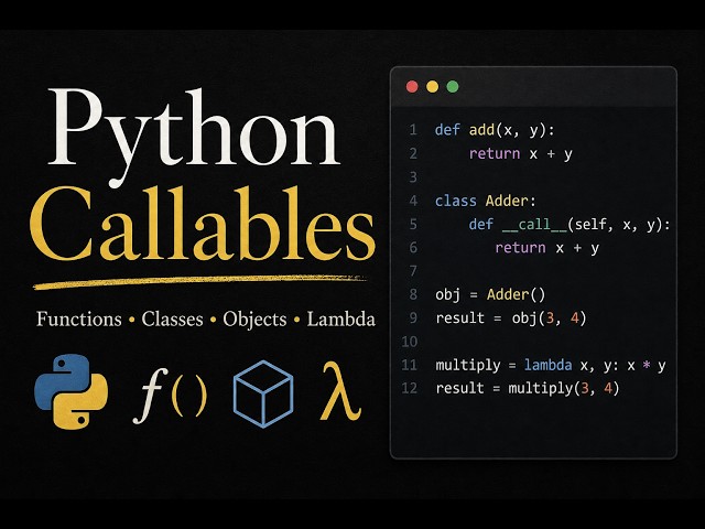 Python Callables: The Secret Behind object()