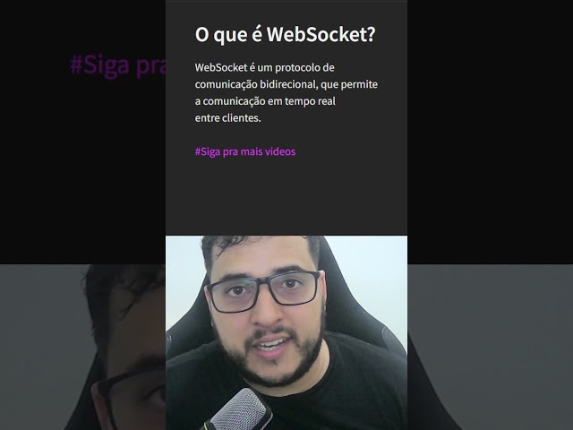 O que é WebSocket? #shorts #code #programação #javascript #14