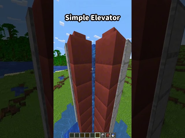 Minecraft: Simple Elevator