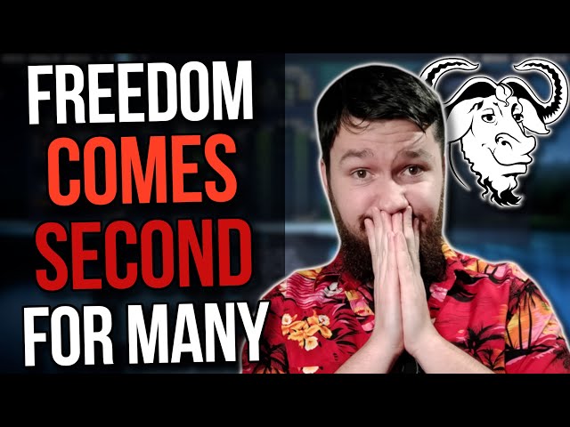 "Free" Software Is More Than Just Libre Software