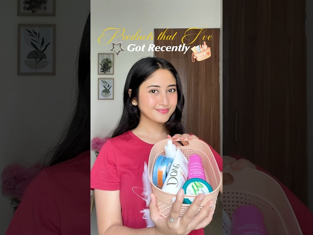 Products I’ve got recently🧺 #shorts #productreview