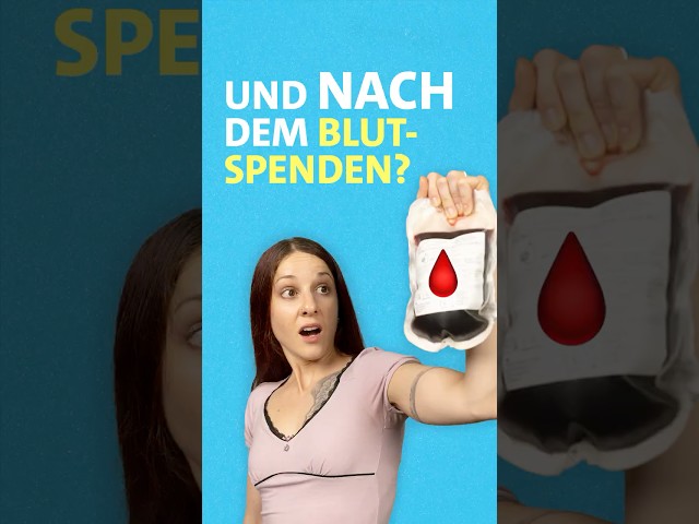 🩸👤 Your body after donating blood | Studio Q