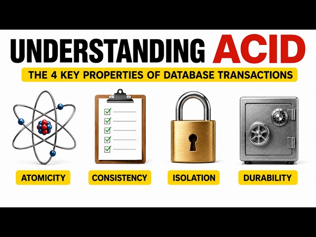 Every ACID Property Explained in 3 Minutes (With Real Examples)