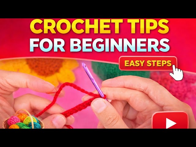 ⚡️Must know as a beginner//crochet 