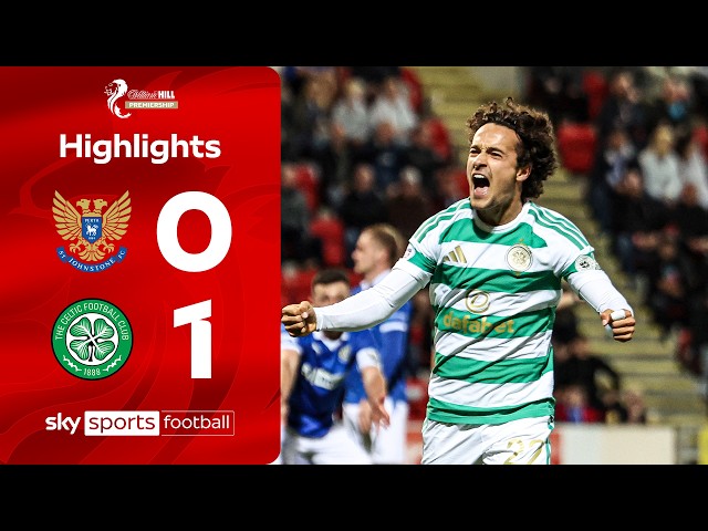 Baur first goal as Hoops go six from six | St Johnstone 0-1 Celtic | Scottish Premiership Highlights