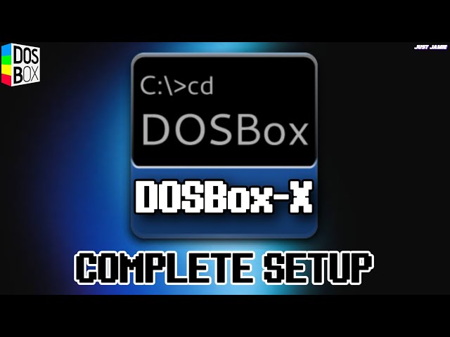 DOSBox-X Complete Emulator Setup Guide - Beginner Friendly #msdos #dos #dosbox 