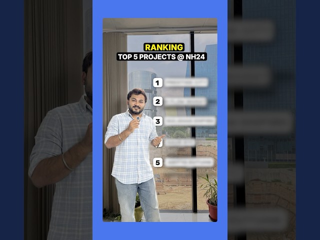 Ranking Top 5 Projects @ NH-24 Ghaziabad. #nh24 #ghaziabad #top5 project