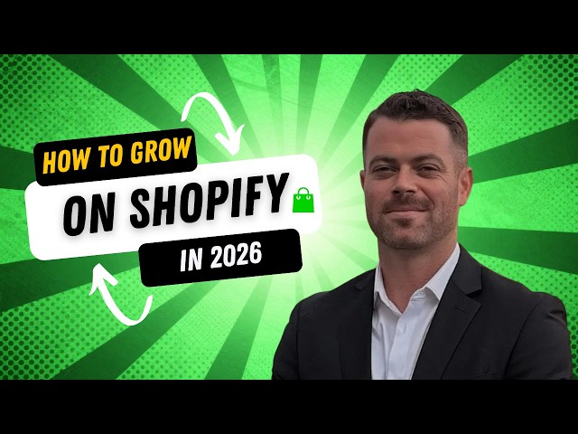 How to Grow Your Shopify Store in 2026 (Step-by-Step)