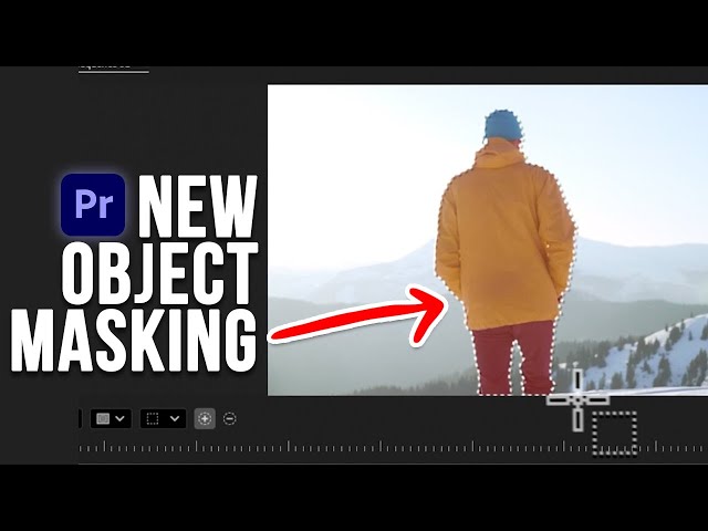 How To Use Object Mask Tool In Premiere Pro (New Update)