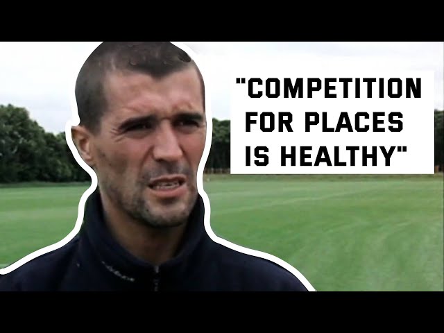 Roy Keane on competition for places | 2000