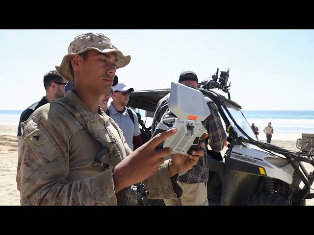 Technical Concept Experiment 26.2 with Marines of 1st Marine Division