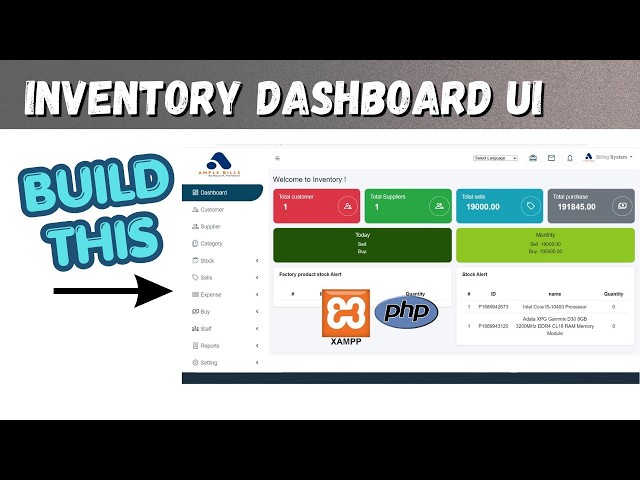 How to Build a Complete Inventory Management System Using PHP & MySQL (Step-by-Step)