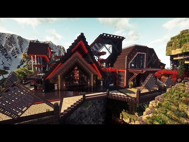 Minecraft - Futuristic Residence Walkthrough