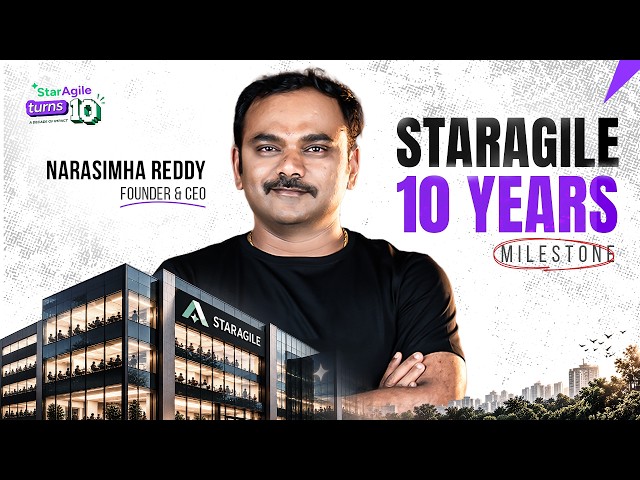 9 Learners to 30 Lakh+: How the StarAgile Journey Began