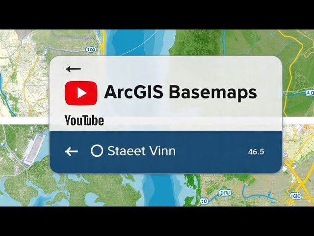 ArcGIS Basemap Functions | Imagery, Streets and More