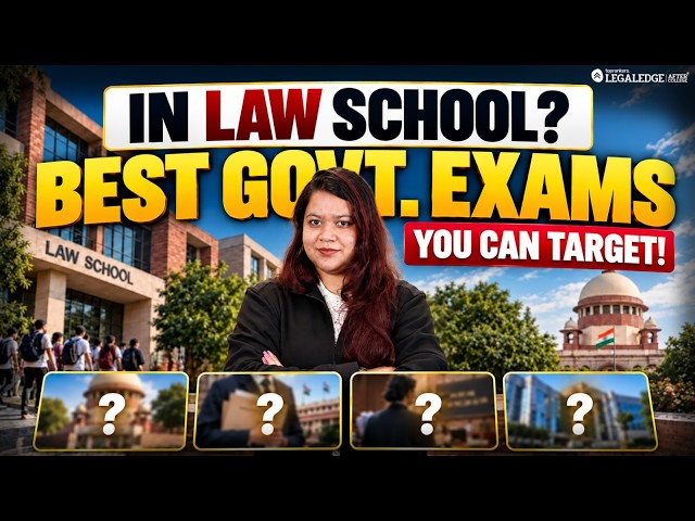 Career After LLB? Top Government Exams for Law Students 2026