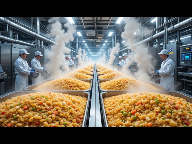 Korea’s Frozen Fried Rice Factory Process That’s Surprising the World