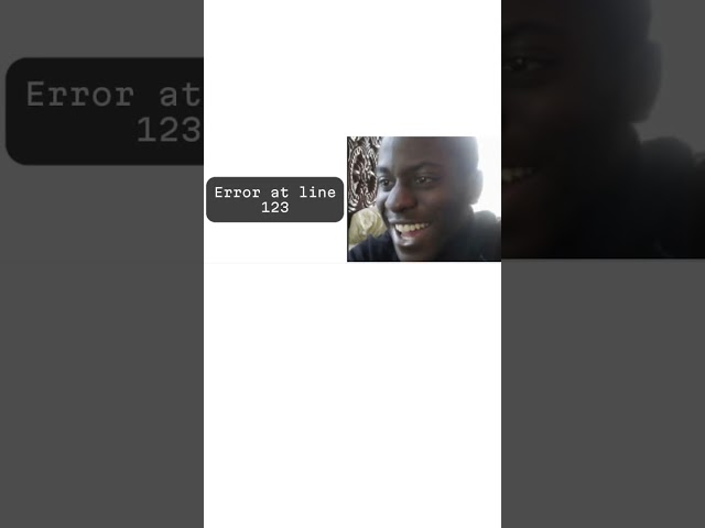 Error at line #programmingmemes #relatable #dev #deltarune