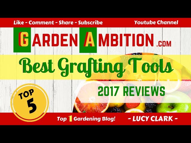 Professional Prune Shear Snip Grafting Cutting Tool with 2 Extra Blades and Grafting Tape