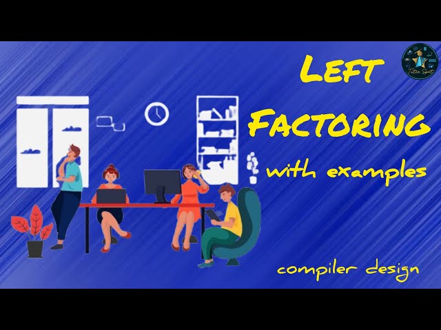 Left Factoring | Elimination of Left Factoring #cse #education #tutorial #compilerdesign #education
