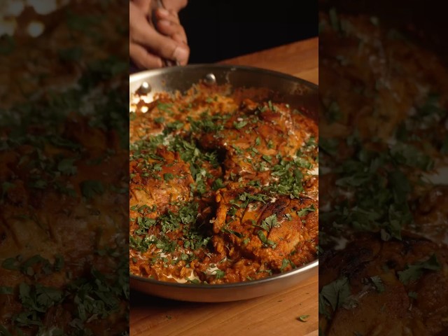 1 Pan Butter Chicken Rice ASMR