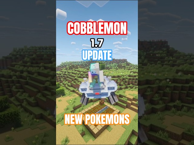 NEW Pokémons Coming to Cobblemon 1.7.0!