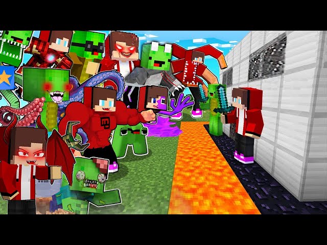 Best of 1000 Maizen.EXE vs The Most SECURE House - Minecraft Cash Niko Mikey and JJ (Maizen Parody)