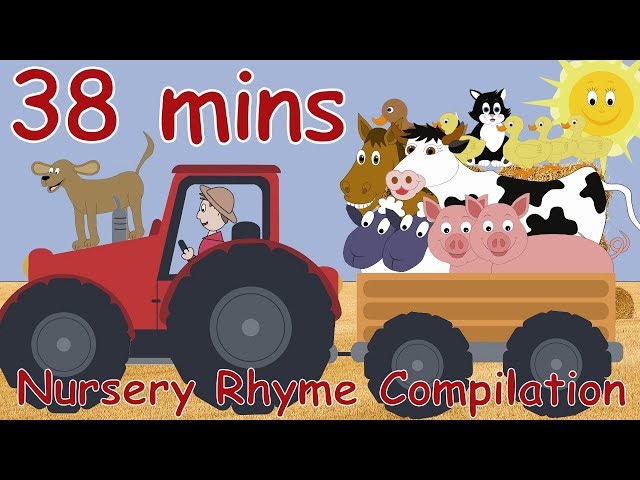 Old MacDonald Had A Farm! And lots more Nursery Rhymes! 38 minutes!