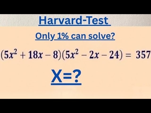 The German Olympiad Problem 99% of Students Get Wrong! | Math Olympiad Mathematics 
