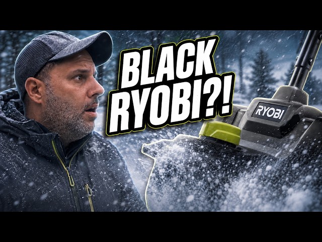 RYOBI just won't STOP! Limited Edition
