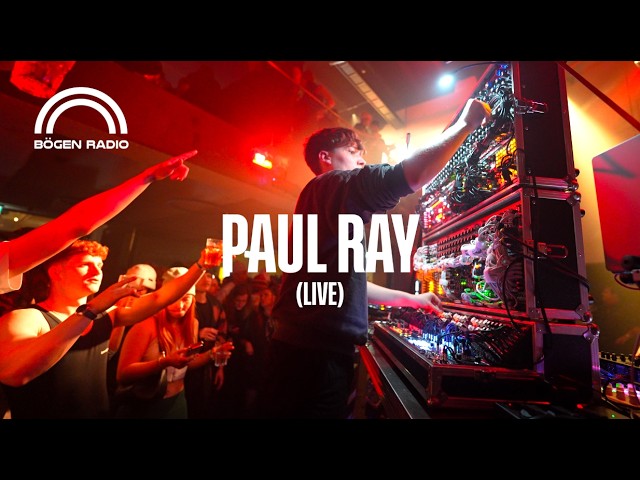 Paul Ray Live Modular Techno Set for Snowfest from Innsbruck, Austria