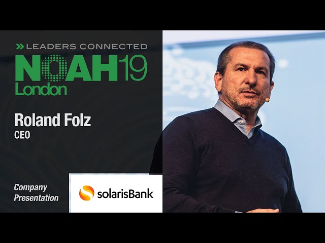 Why financial services are more valuable in an ecosystem - solarisBank - NOAH19 London