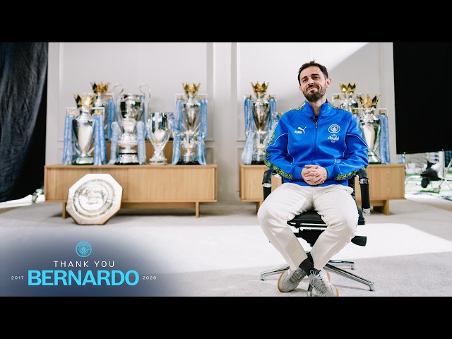 "I LEAVE AS A MANCHESTER CITY FAN." | Bernardo Silva | Final in-depth interview