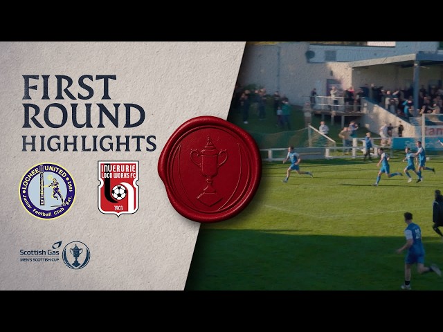 Lochee United v Inverurie Loco Works | Scottish Gas Scottish Cup First Round Highlights