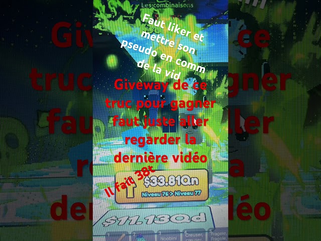 #escapetsunamiforbrainrots #giveaway #nouvellevidéo