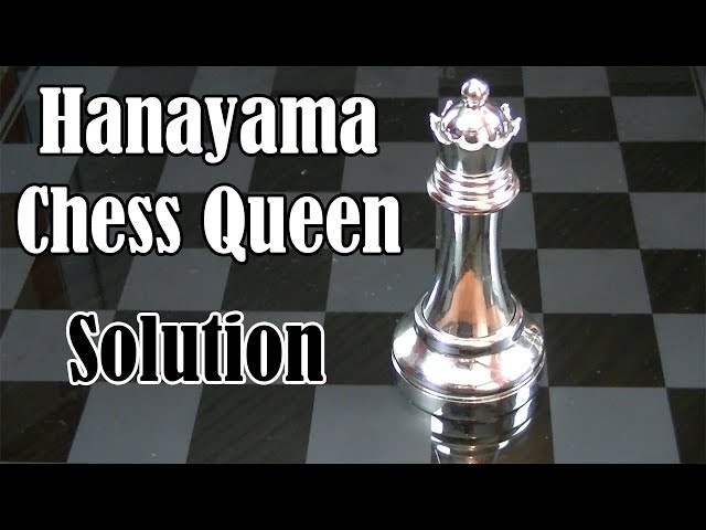 Solution for Hanayama Chess Queen (from BePuzzled)