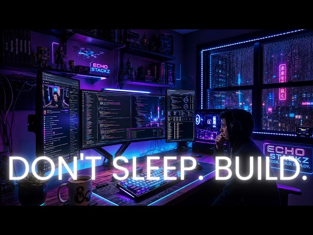 Coding Until Dawn 2 | Late Night Coding Music for Deep Focus & Study