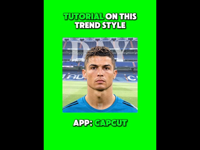 Tutorial on viral football ‘Best Day Ever’ (@FootballB0T) animation trend!#capcut #edit #tutorial