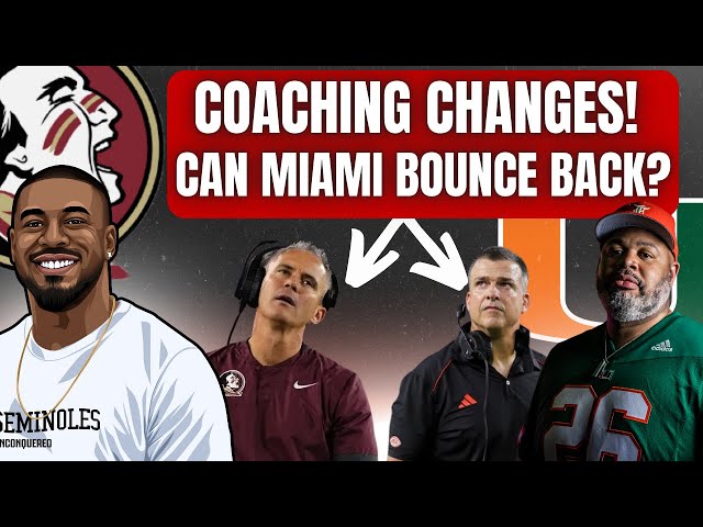 FSU Football FIRES Coaches | Miami Takes Their First Loss.. | College Football Week 12 Picks