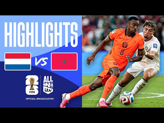 HIGHLIGHTS - Netherlands v Morocco | All Action Knockout Match! | FIFA World Cup