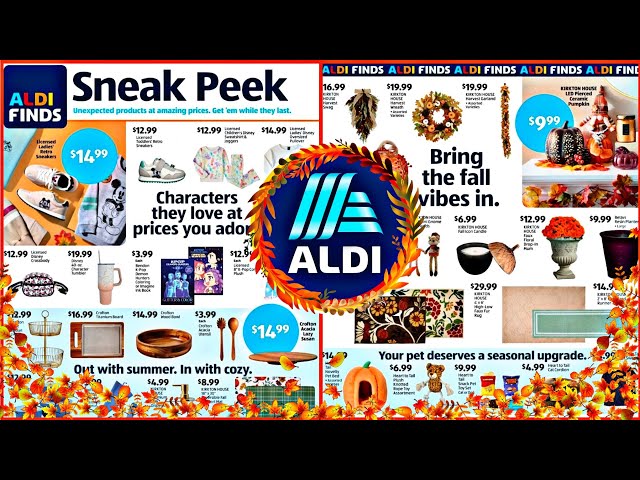 ALDI SNEAK PEEK AD 8/19/2026 - 8/25/2026