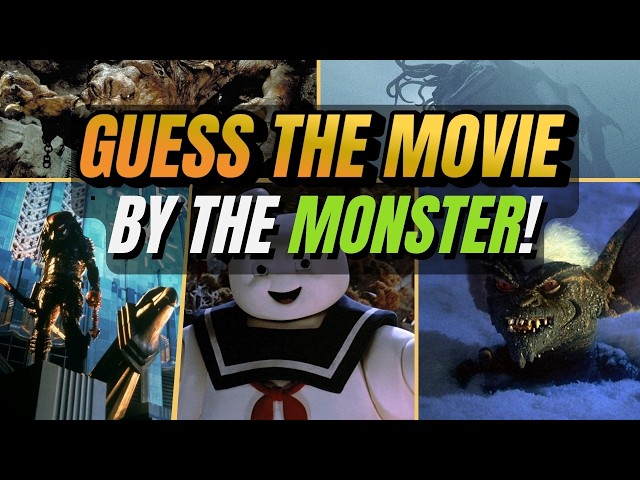 Guess the Movie by the Monster | 50 Films Quiz