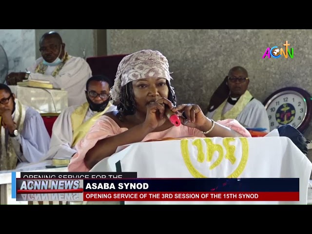 OPENING SERVICE OF THE 3RD SESSION OF THE 15TH SYNOD