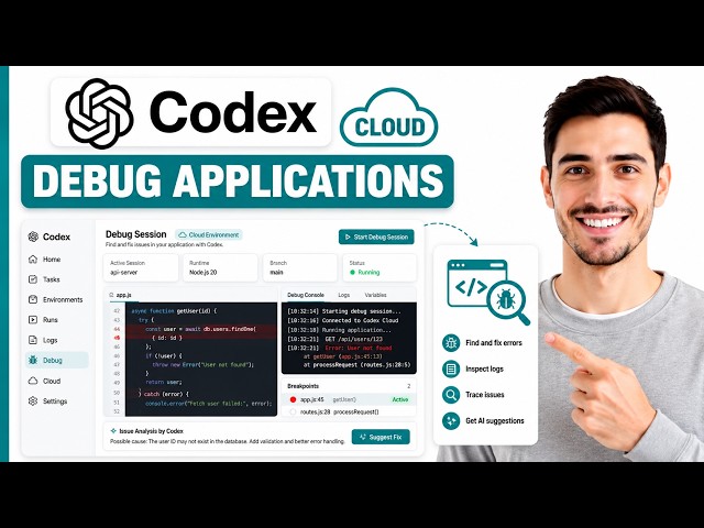 How To Debug Applications Using Codex Cloud (Step-by-step)