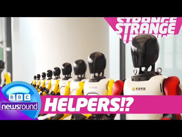 🤖 Robots That Cook, Clean & Chat?! | Future Tech on Ferries, in Homes & Shops | Newsround