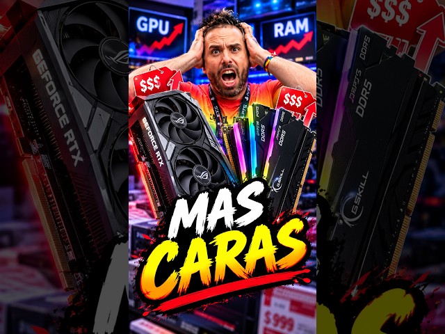 ¿LAS GPU Y LAS MEMORIAS SERÁN IMPOSIBLES DE COMPRAR EL PRÓXIMO AÑO? 😱