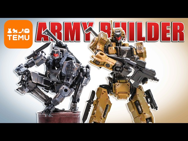 Best ARMY BUILDER model kit from TEMU - Sheik Mainland FENRIR 1/18th scale figure REVIEW